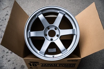 $3471 • Buy Volk TE37SL / 5x120 / 18x9.5 +22, 18x10.5 +20 / Diamond Silver / M3 E46 E90 E92