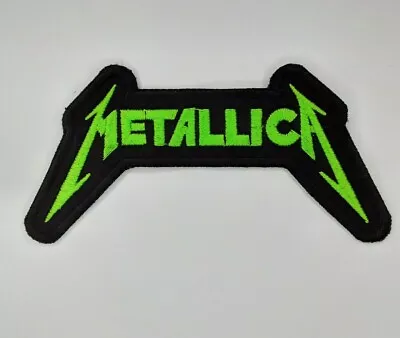 METALLICA Patch Neon Green Embroidered Iron/Sew On Thrash Metal Slayer Testament • $6.02