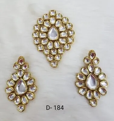 Bollywood Rare Bridal Pendant Royal Jewelry Set Arabic Women Wedding Ramdan R • $62.30