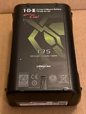 IDX Endura CUE-H135 14.8V 134Wh Li-ion V-Mount Rechargeable Battery Hold Charge • $100