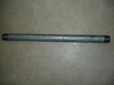 Galvanised Malleable Iron Threaded Pipe 12  Long • £7.50