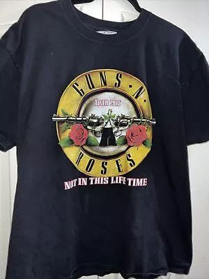 Guns N Roses Not In This Lifetime Tour 2016 Philadelphia  Concert Shirt SZ L • $13.95