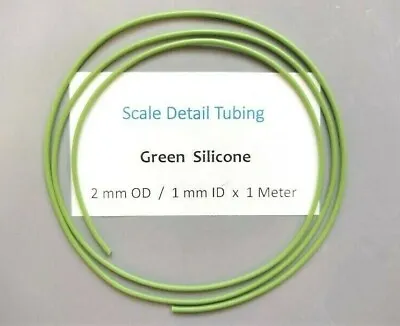 Scale Model Detail Tubing 2 Mm Green..Tamiya..Revell..Italeri..Pocher..Protar • £4.05
