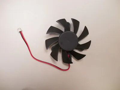 Cooler Fan For XFX HD5750 HD5770 HD7750 HD7770 PLA08015S12HH 75mm Graphics Card • $10.07