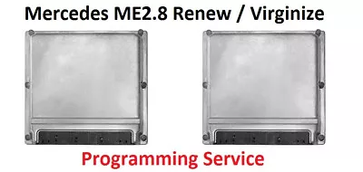 Mercedes Benz ME2.8 ECU ECM Cloning Virginizing Renewing Programming V6 V8  • $95.99