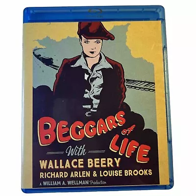 Beggars Of Life Wallace Beery Richard Arlen  Louise Brooks Silent Film Blu-ray • $159.99