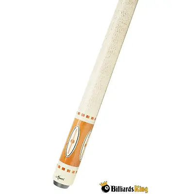 Meucci Hi-Pro 2 HP-2 Billiards Pool Cue Stick Black Dot Shaft Blood Wood Ivory • $723