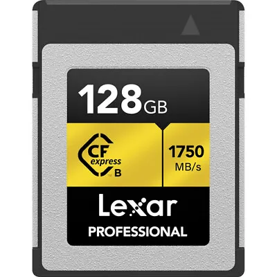 $366.45 • Buy Lexar 128GB CFexpress Type B 1750mb/s Memory Card