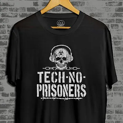 £16.95 • Buy Techno Prisoners Acid House Music Rave DJ Mens T-Shirt