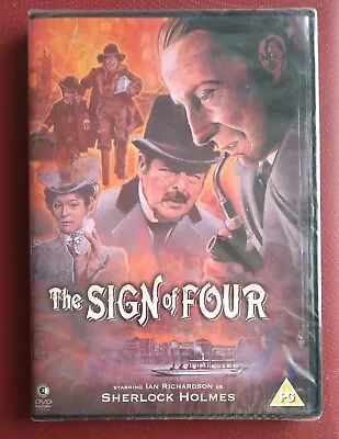 The Sign Of Four - ‎ Ian Richardson As Sherlock Holmes (DVD) NEW & SEALED • £8.50