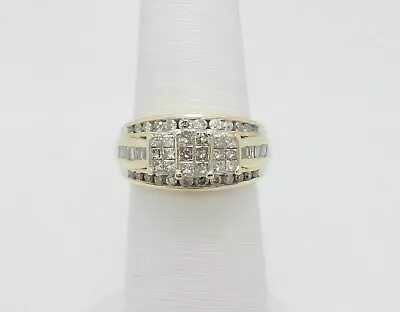 2 Ct Lab Created Diamond Engagement Wedding Bridal Ring 14k Yellow Gold Finish • $80.84