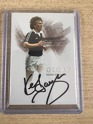 Kenny Dalglish Futra On Card Auto 'glory' Number 1 Of 2 Liverpool Scotland Rare • £47