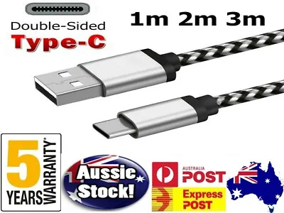 £8.85 • Buy USB Type C Cable Fast Charging USB-A To USB-C Charger Cable Galaxy S10 S9 S8 S21