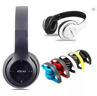 £6.92 • Buy Wireless Bluetooth Headphones With Noise Cancelling Over-Ear Earphones 5.1 UK
