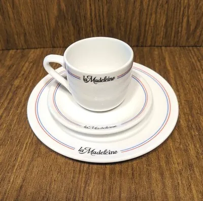 Vintage Dudson La Madeleine Cafe Coffee Tea Mugs Cup & Saucers • $24.99