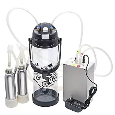 Milking Machine For Cow And Goat 3L Electric Vacuum Pulsation Suction Pump Po... • $98.16