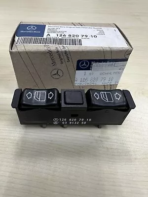New Genuine Mercedes Benz Left Window Switch 1268207910 W201 W123 • $59