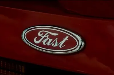 87-93 Fast Mustang  Trunk Badge Emblem Overlay Decal Ford Decal NOT EMBLEM.  • $10