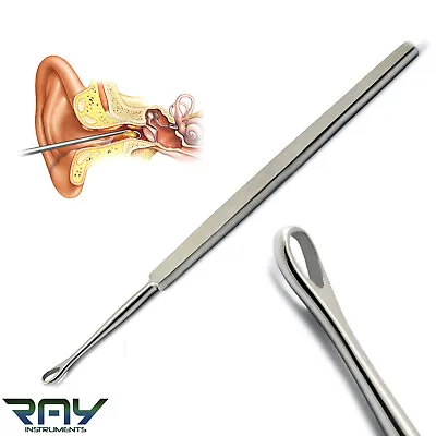 Medical Ear Cleaner Loop Billeau Ear Wax Remover Ear Pick Curette Skin Care New • $6.95