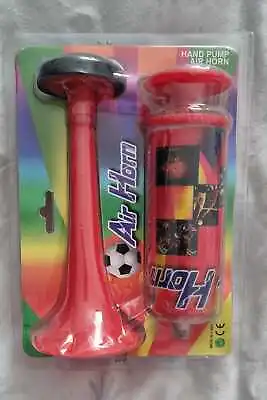 £7.98 • Buy Air Horn Pump Action Fog Hand Held Football Festival Events Large Kid Wake Up