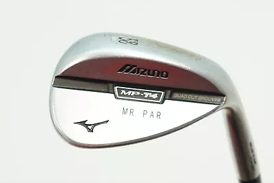 Mizuno Mp T4 White Satin Quad Cut Groove 58-10 58 Degree Wedge Steel 646581 A32 • $35.99