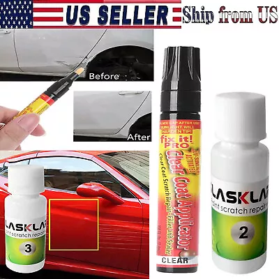New Car Magic Pen & Scratch Remover Wax Universal Clear Scratch Cover Remover • $4.99