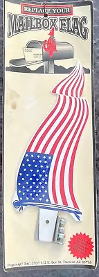 Vintage Mailbox American Flag Replacement Elissa Fazio Patriotic Made In USA • $34.99