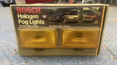 RARE BOSCH Halogen Fog Lights Compass Series Lamps Vintage Old School 22351C NOS • $145