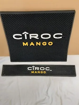 Authentic Ciroc Mango  Bar Spill Mat Duo. Used In A Bar But Cleaned Up Nicely. • £37.60