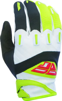 Fly Racing F-16 MX Off-Road Motocross Gloves Black/Lime Men's Sizes XS S And 3X • $16.99