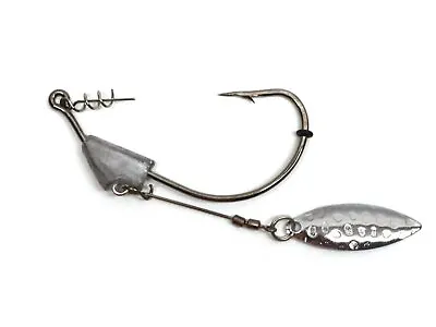 Harmony Fishing - Razor Series UnderSpin Swimbait Hooks (4 Pack W/ 5 Bait Pegs) • $15.49