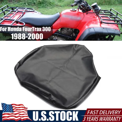 $19.99 • Buy US Ship ATV Seat Cover For Honda FourTrax 300 TRX300 1988-2000 98 99 PU Leather
