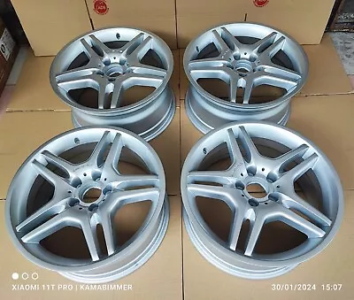 AMG Mercedes W211 S211 W210 R129 W208 W209 8J 9J E55 S55 18” ALLOY WHEELS SET 4 • $2100