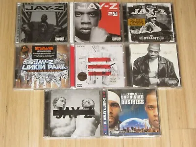 JAY-Z 8 CD Album Collection Lot – Hip Hop Ft The Blueprint Unfinished Business M • £17.99