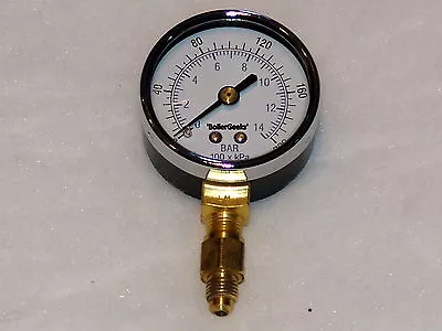 £26.44 • Buy Oil Burner Fuel Pressure Test Gauge For Webster & Danfoss Pumps With Adapter