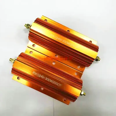 1Pc 1Ω To 50KΩ RX24-300W Watt Power Metal Resistor Tube AMP Test Dummy Load • $24.98