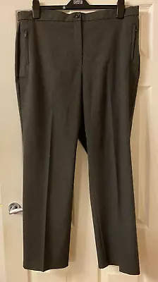 Comfy And Elegant M&S Ladies  Smart Classic Trousers Size 18 M • £9.99