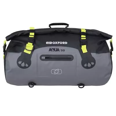 Oxford Aqua T-50 Roll Bag - Black Grey  Fluo • $80.30