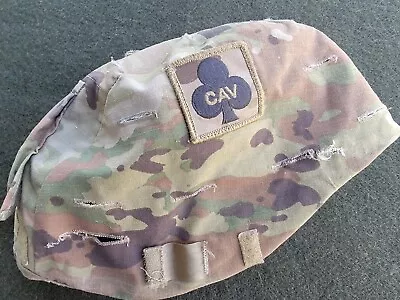 Mich ACH Patched  101st Helmet Cover Multicam Ocp  Size LARGE XL • $50