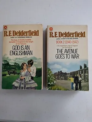 R F Delderfield Vintage Novels God Is An Englishman The Avenue Goes... 1972 • £19.95