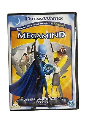 Dreamworks Animation Megamind DVD (2011) Will Ferrell New & Sealed (N8) • £3.49