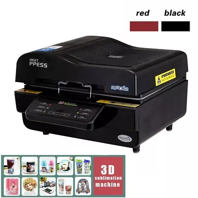 $827.08 • Buy Multi-functional 3D Vacuum Sublimation Heat Press Machine Kit For Phone Case Mug