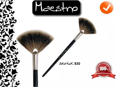 £5.80 • Buy Maestro Professional Brush Series 830 Acids Masks Fan Badger
