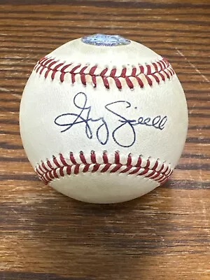 Greg Swindel Signed Official American League Baseball GFA Forensic Hologram • $50