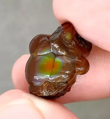 16 Ct Beautiful Iridescent Window Mexican Fire Agate Rough Specimen • $16