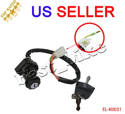 Ignition Key Switch For Suzuki Lt-z50 Ltz50 Ltz 50 2006 2007 2008 2009 2017 Atv • $7.73