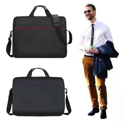 File Folder Bag Crossbody Briefcases Large Capacity Laptop Handbag  Lawyer • $37.73