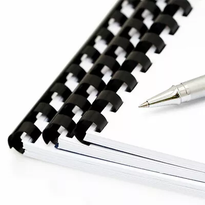 19 Ring Binding Comb Black 1  50pcs • $30.48