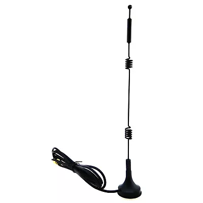 £9.22 • Buy External 12dBi WiFi Dual Band Network Antenna RP-SMA Magnetic Base Stand Adapter