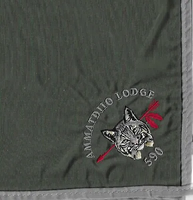 Bsa Oa Lodge 590 Ammatdiio First Neckerchief Nc Issue N-1 • $44.95